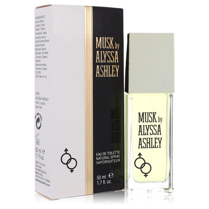 Alyssa Ashley Musk Eau De Toilette Spray for Women, 3.4 oz / 100 ml