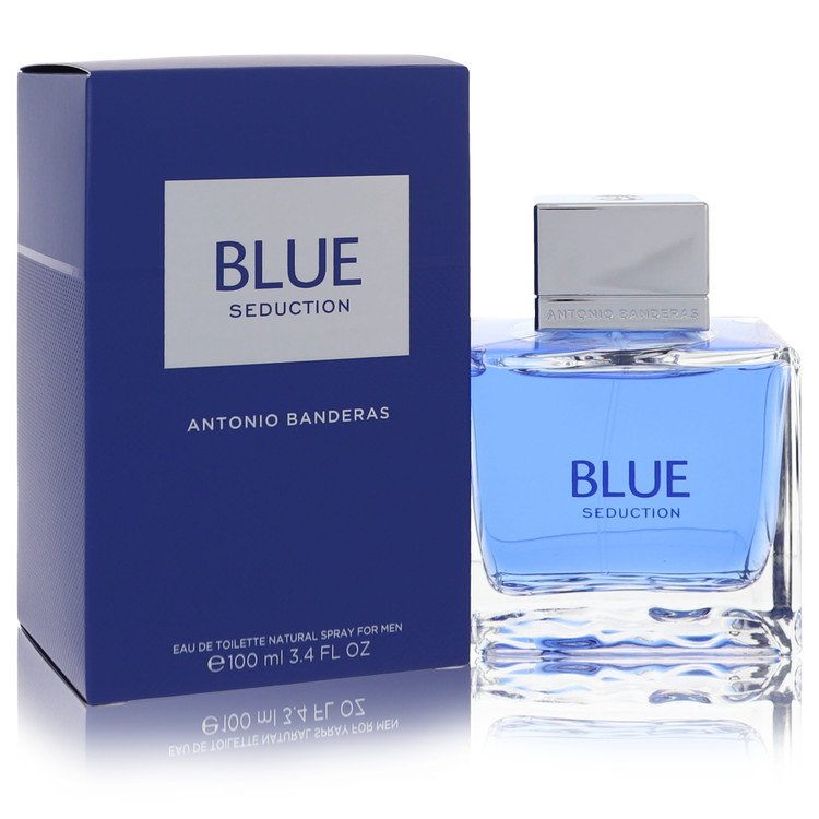 Antonio Banderas Blue Seduction Eau De Toilette Spray for Men, 3.4 oz / 100 ml