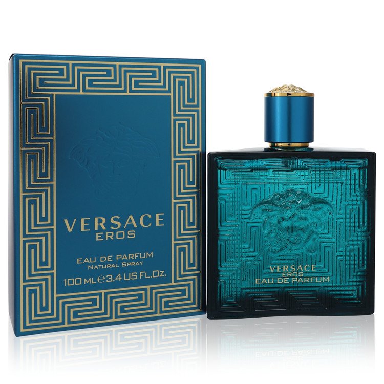 Versace Eros Eau De Parfum Spray for Men, 3.4 oz / 100 ml