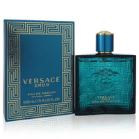 Versace Eros Eau De Parfum Spray for Men, 3.4 oz / 100 ml