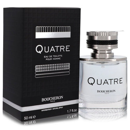 Boucheron Quatre Eau de Toilette Spray for Men, 3.4 oz/100 ml