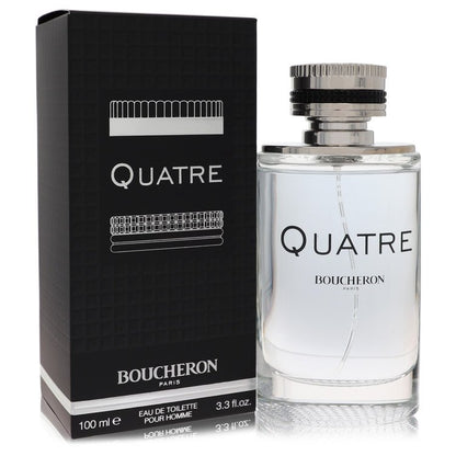 Boucheron Quatre Eau de Toilette Spray for Men, 3.4 oz/100 ml