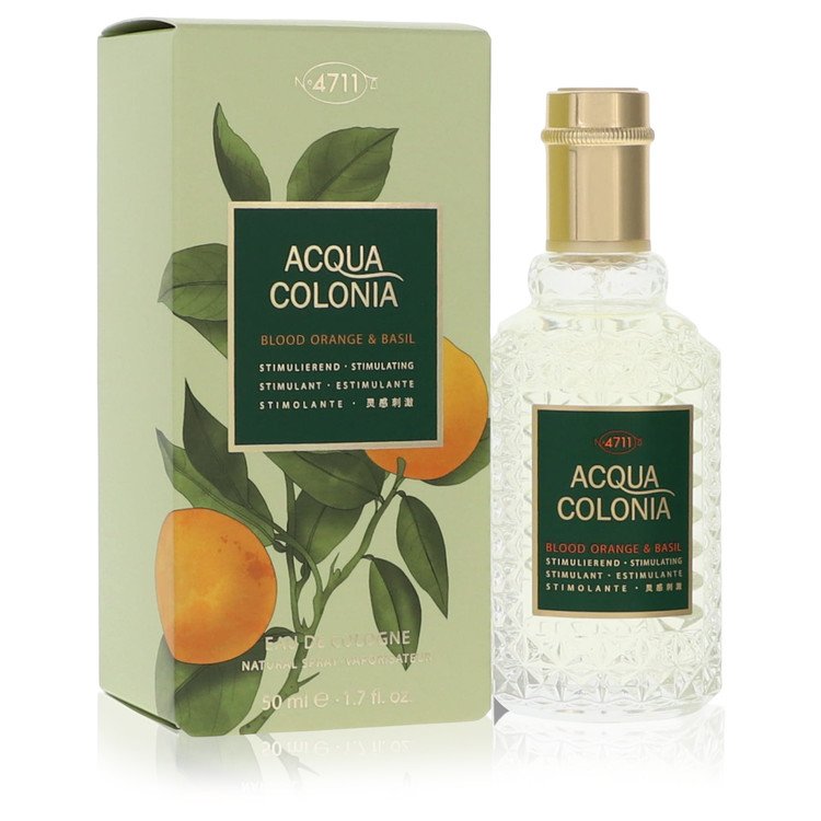 4711 Acqua Colonia Blood Orange & Basil Unisex Fragrance, 3.4 oz / 100 ml