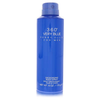 Perry Ellis 360 Very Blue Men's Body Spray, 6 oz (170 ml)