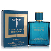 YZY Territoire Desire Eau De Parfum Spray for Men, 3.4 oz / 100 ml