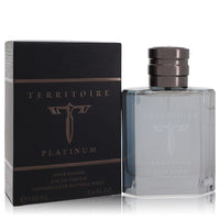 YZY Territoire Platinum Eau De Parfum Spray 3.4 oz / 100 ml for Men