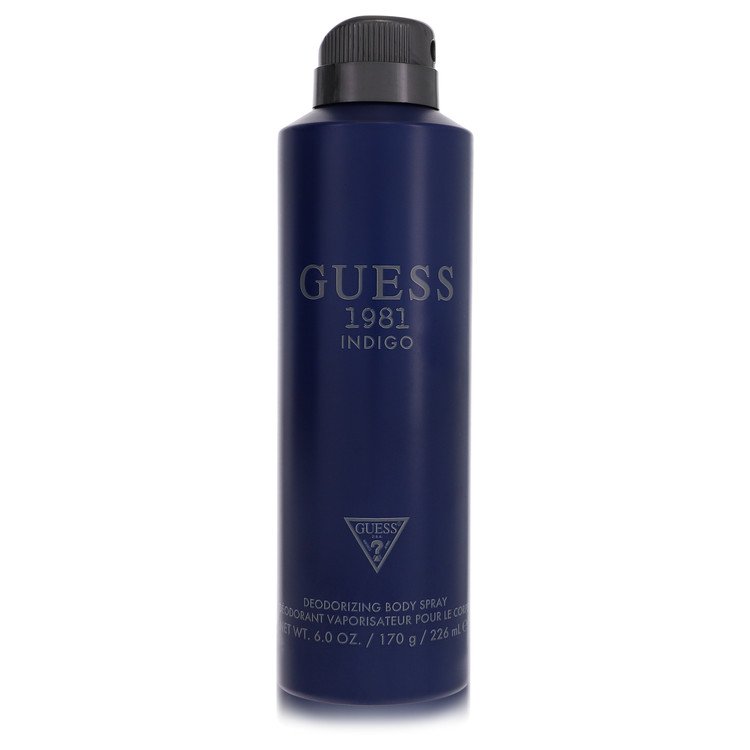 Guess 1981 Indigo Body Spray for Men 6 oz / 177 ml by Guess