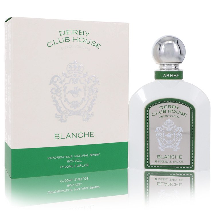Armaf Derby Blanche White Eau de Toilette Spray 3.4 oz (100 ml) for Men