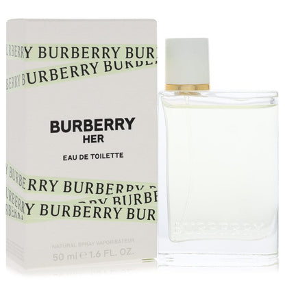 Burberry Her Eau de Toilette Spray for Women, 1.7 oz/50 ml
