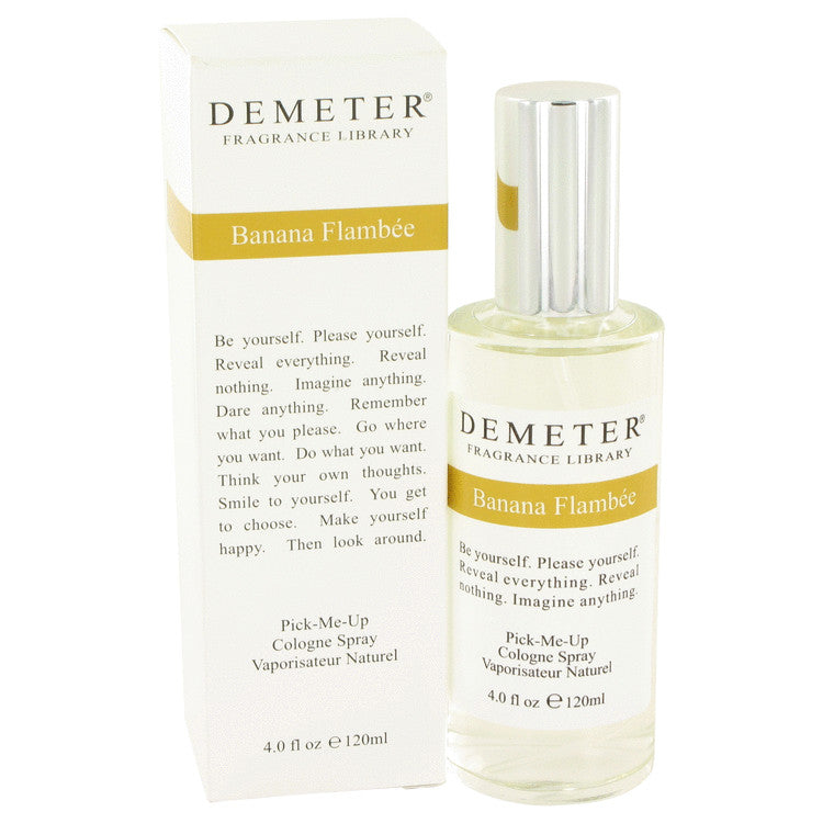 Demeter Banana Flambé Cologne Spray for Women, 4 oz / 118 ml