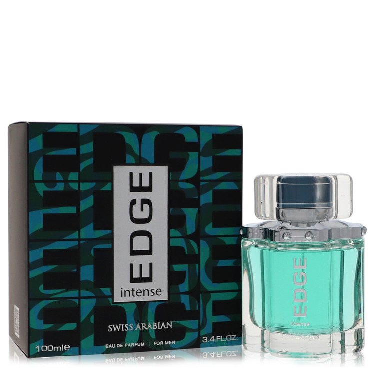 Swiss Arabian Edge Intense Eau De Toilette Spray 3.4 oz / 100 ml for Men