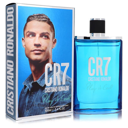 CR7 Play It Cool Eau de Toilette Spray for Men, 3.4 oz / 100 ml