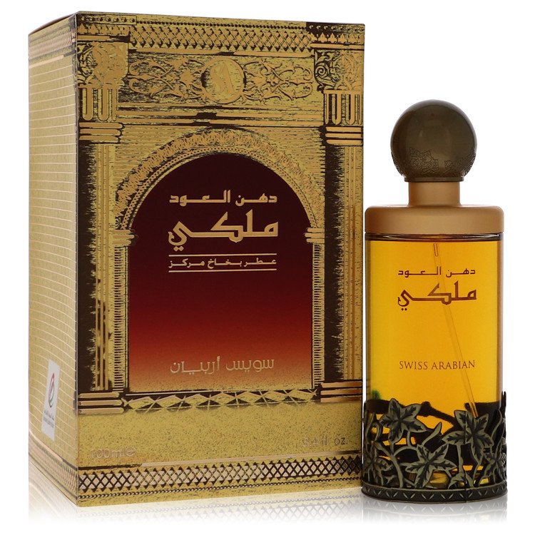 Swiss Arabian Dehn El Oud Malaki Eau De Parfum Spray 3.4 oz (100 ml) for Men