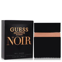 Guess Seductive Homme Noir Eau De Toilette Spray 3.4 oz / 100 ml for Men