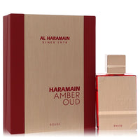 Al Haramain Amber Oud Rouge Men's Eau De Parfum Spray 3.4 oz / 100 ml