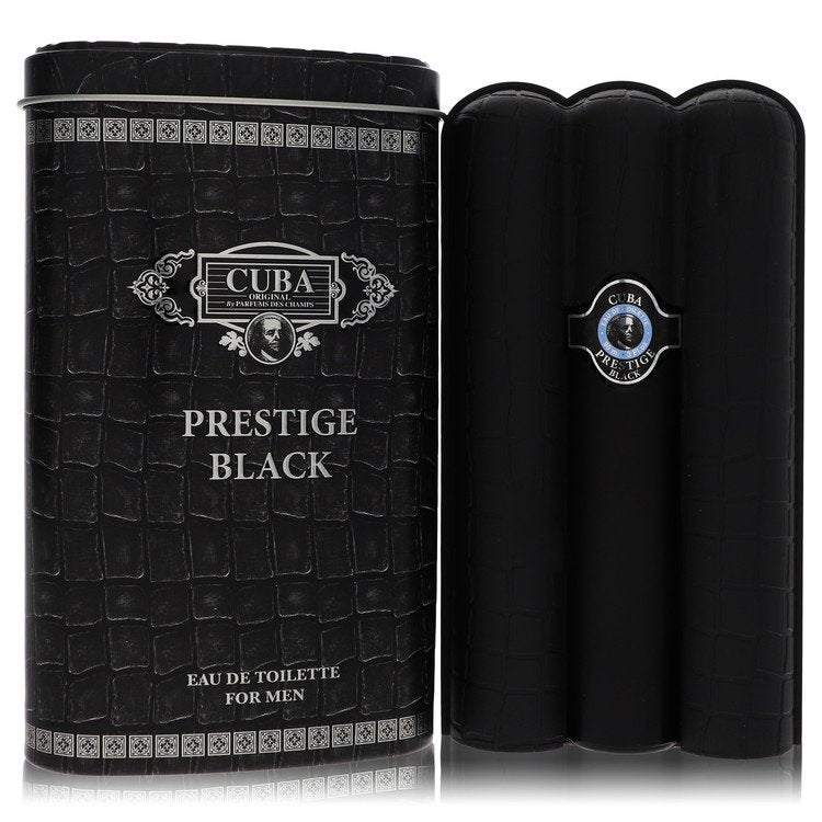 Cuba Prestige Black Fragluxe Eau De Toilette Spray for Men 3.4oz/100ml