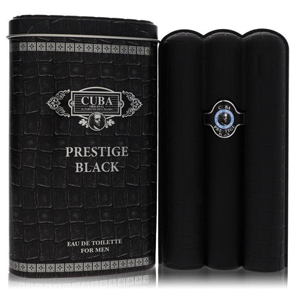 Cuba Prestige Black Fragluxe Eau De Toilette Spray for Men 3.4oz/100ml
