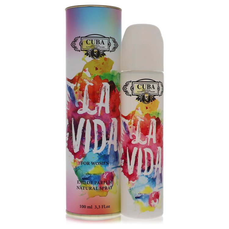 Fragluxe Cuba La Vida Body Spray for Women, 6.6 oz / 195 ml