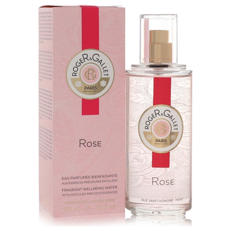 Roger & Gallet Rose Fragrant Wellbeing Water Spray 3.3 oz / 100 ml for Women