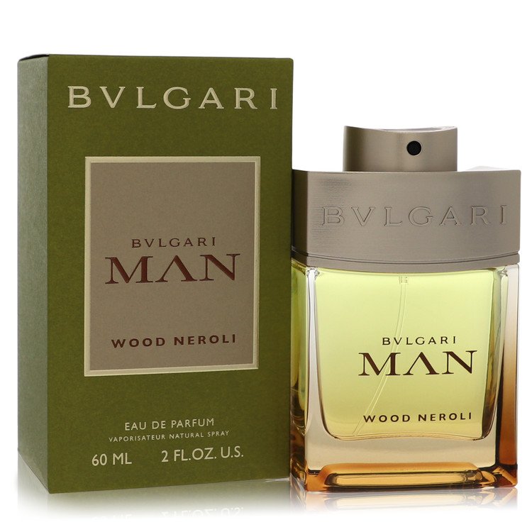 Bvlgari Man Wood Neroli Eau de Parfum Spray for Men, 3.4 oz / 100 ml