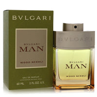 Bvlgari Man Wood Neroli Eau de Parfum Spray for Men, 3.4 oz / 100 ml