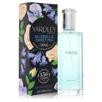 Yardley Bluebell & Sweet Pea Eau de Toilette Spray for Women, 4.2 oz / 124 ml