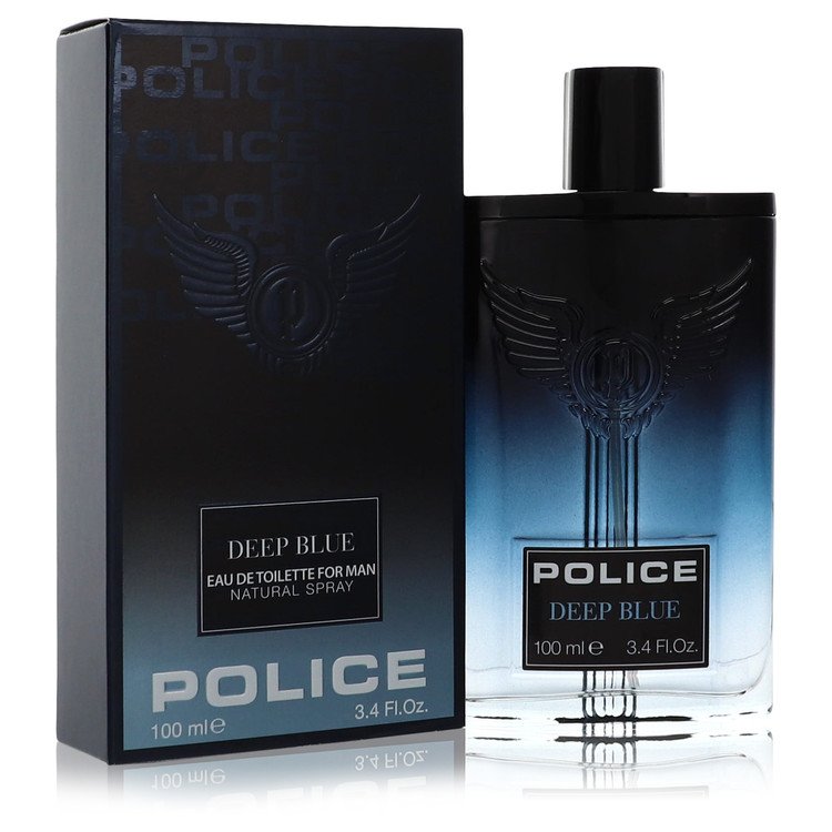 Police Deep Blue Eau De Toilette Spray for Men, 3.4 oz / 100 ml