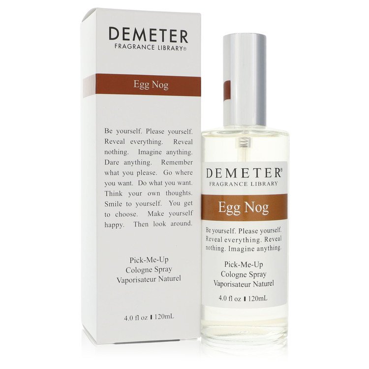 Demeter Egg Nog Unisex Cologne Spray 4 oz / 118 ml