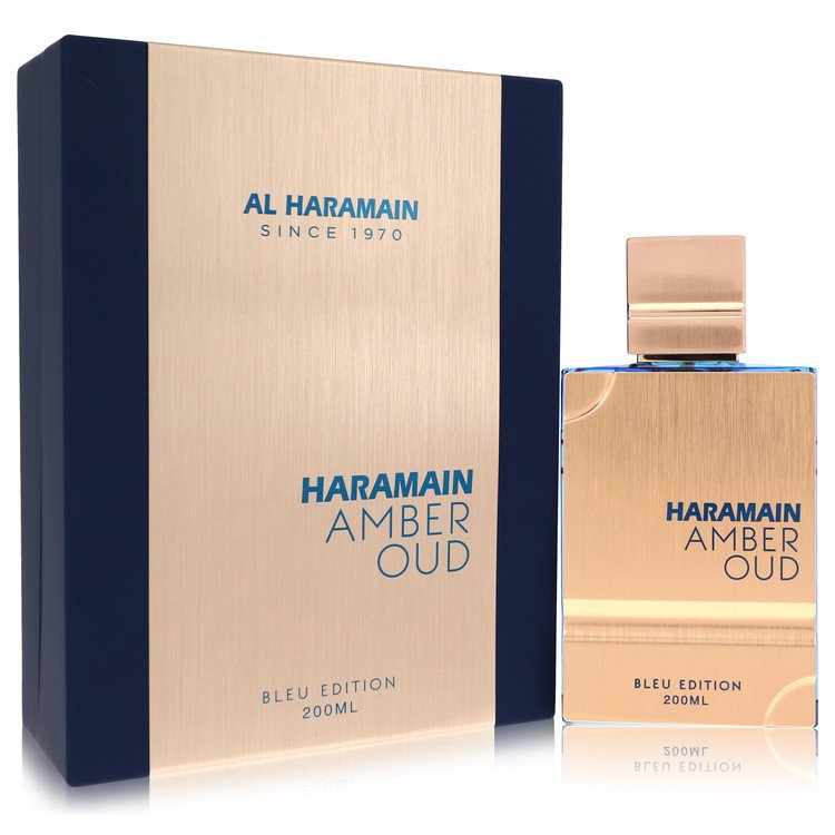 Al Haramain Amber Oud Bleu Edition Eau De Parfum Spray for Men 3.4oz/100ml