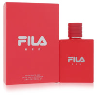 Fila Red Eau De Toilette Spray for Men, 3.4 oz / 100 ml
