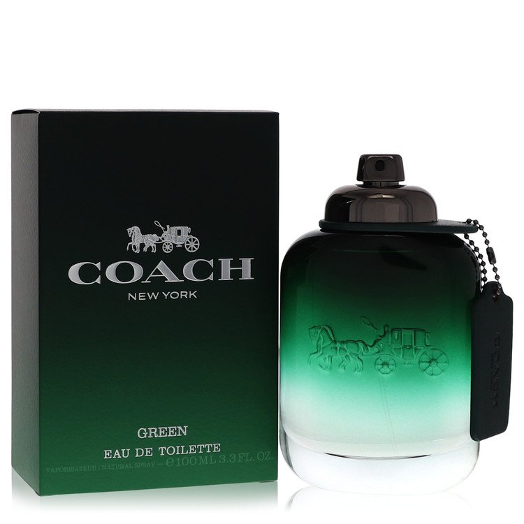 Coach Green Eau de Toilette Spray for Men, 3.4 oz / 100 ml