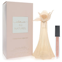 Christian Siriano Au Naturel Eau De Parfum Spray 1.7 oz / 50 ml & Nude Lip Gloss Set