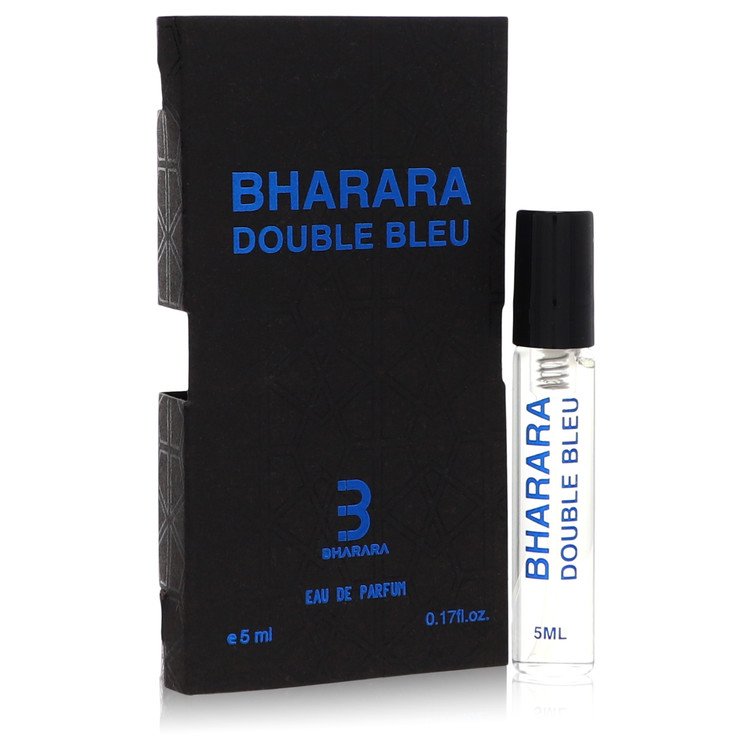 Bharara Double Bleu Mini Eau de Parfum 0.17 oz / 5 ml for Men by Bharara Beauty