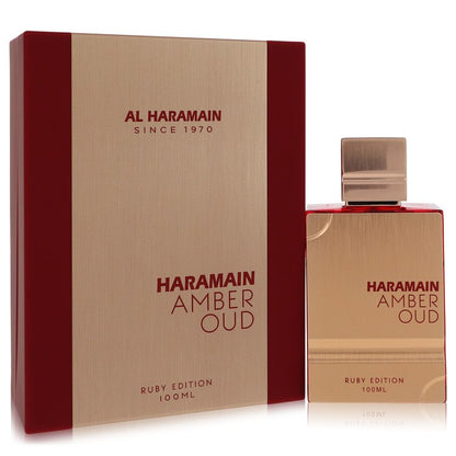 Al Haramain Amber Oud Ruby Eau De Parfum Spray Unisex for Women 3.4 oz / 100 ml