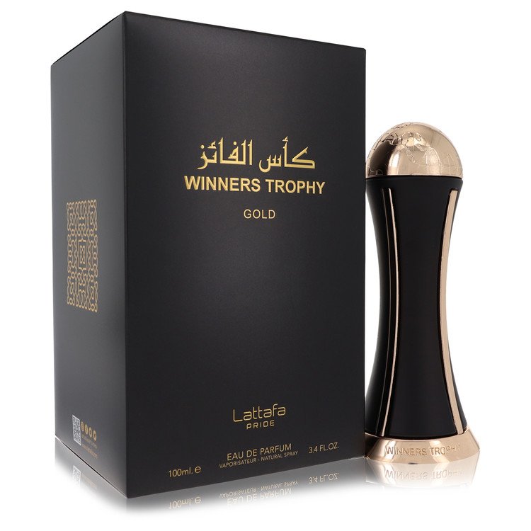 Lattafa Pride Winners Trophy Gold Eau De Parfum Spray 3.4 oz / 100 ml for Women