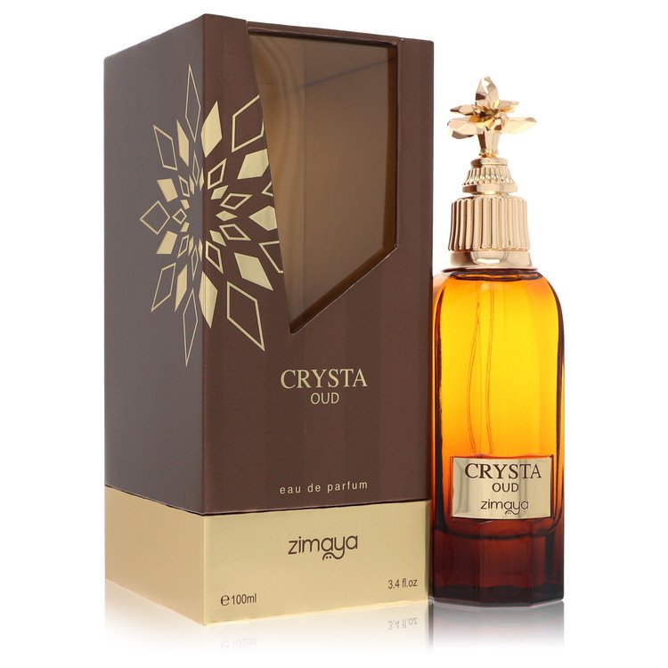 Afnan Zimaya Crysta Oud Unisex Eau De Parfum Spray 3.4 oz / 100 ml