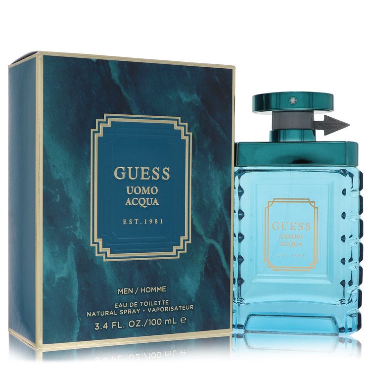 Guess Men's Acqua Eau de Toilette Spray 3.4 oz / 100 ml