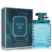 Guess Men's Acqua Eau de Toilette Spray 3.4 oz / 100 ml