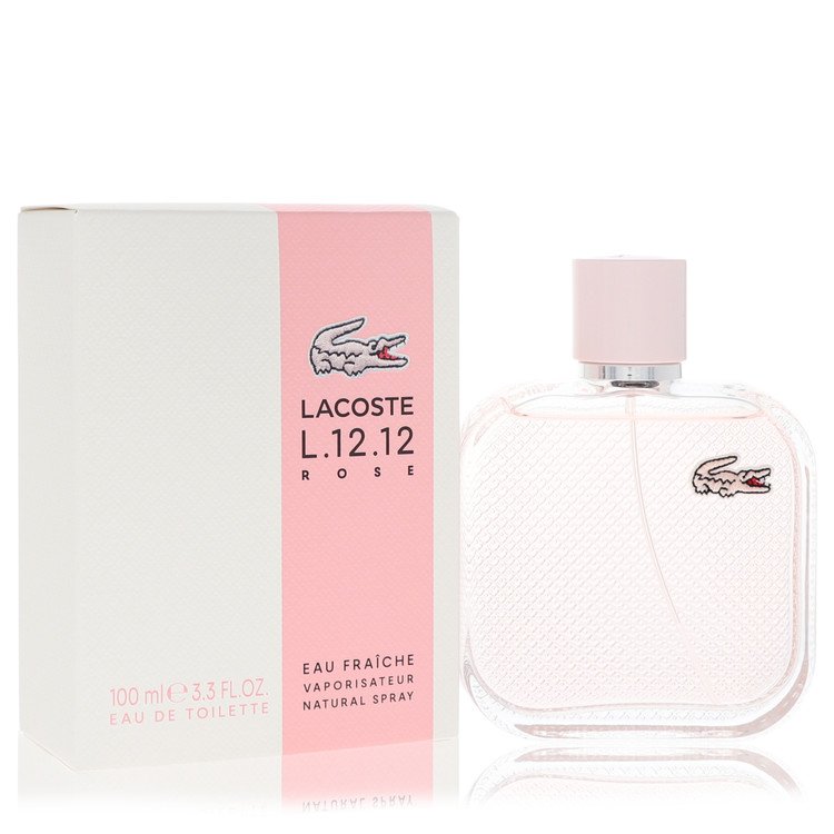 Lacoste Eau De Lacoste L.12.12 Rose Eau Fraiche 3.3 oz / 100 ml for Women