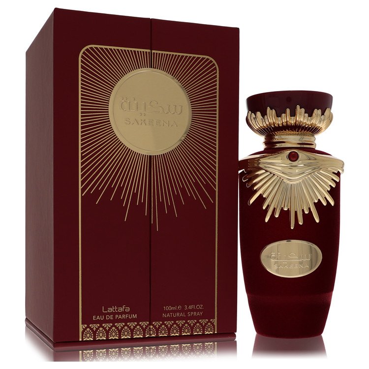Lattafa Sakeena Unisex Eau De Parfum Spray 3.4 oz/100 ml for Women
