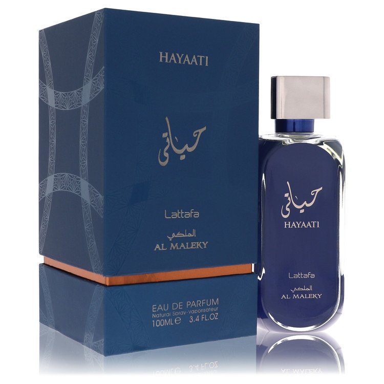 Lattafa Hayaati Al Maleky Eau De Parfum Spray 3.4 oz / 100 ml for Men