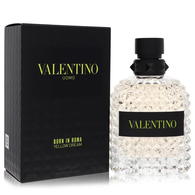 Valentino Uomo Born In Roma Yellow Dream Eau De Toilette Spray 3.4 oz / 100 ml