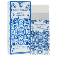 Dolce & Gabbana Light Blue Summer Vibes Eau de Toilette Spray for Women, 1.7 oz / 50 ml