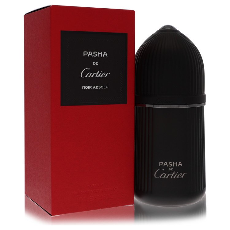 Cartier Pasha De Cartier Noire Absolu Parfum Spray 3.3 oz (100 ml) for Men