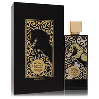 Afnan Zimaya Royal Leather unisex eau de parfum spray in sleek black bottle with gold accents by The Fragrance Avenue.