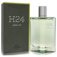 Hermes H24 Herbes Vives Refillable Eau De Parfum Spray 3.4 oz / 100 ml for Men