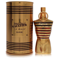 Jean Paul Gaultier Le Male Elixir Parfum Spray for Men, 2.5 oz / 75 ml