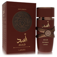 Lattafa Asad Bourbon Eau De Parfum Spray 3.4 oz / 100 ml for Men
