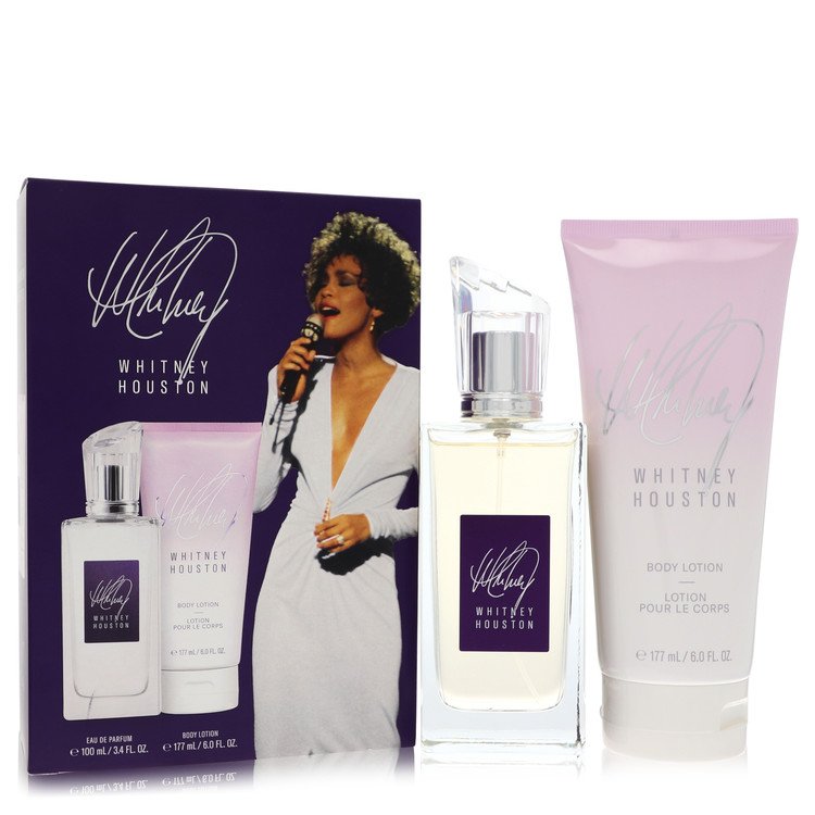 Whitney Houston Gift Set - 3.4 oz (100 ml) Eau de Parfum Spray and 6 oz (177 ml) Body Lotion