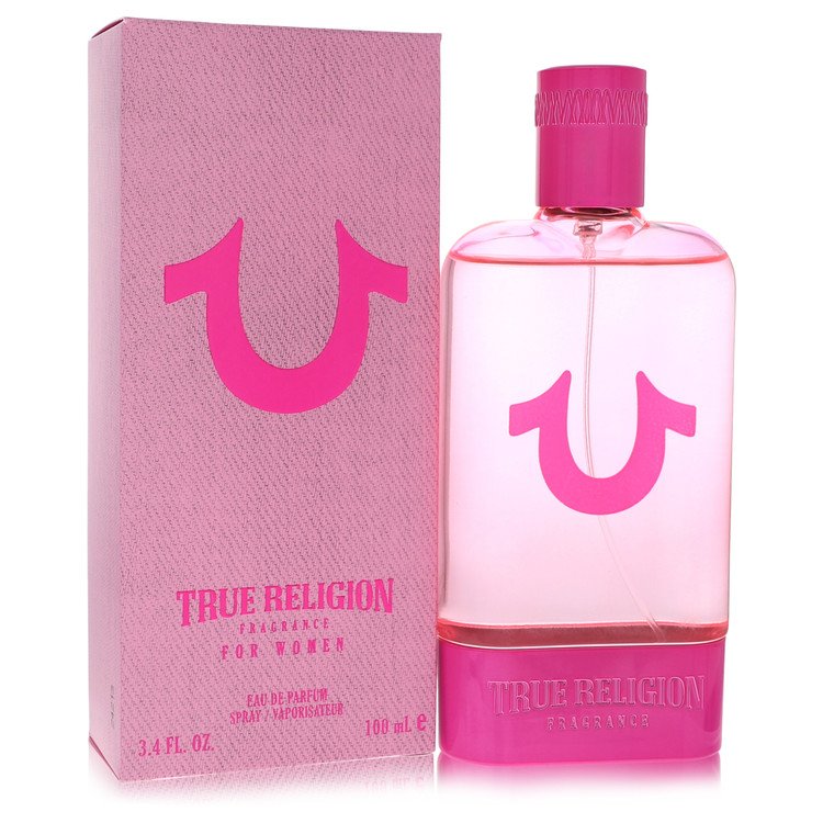 True Religion Pink Eau De Parfum Spray 3.4 oz / 100 ml for Women